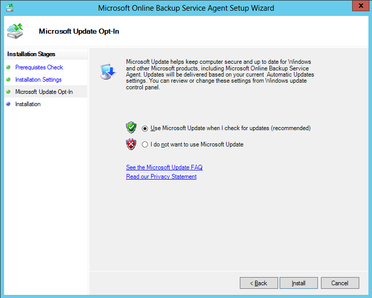 WinSrv2012 - Microsoft Online Backup Service.